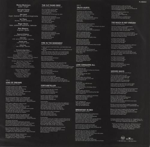 Deep Purple Slaves And Masters vinyl LP album (LP record) UK DEELPSL98922