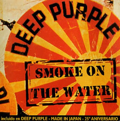 Deep Purple Smoke On The Water CD single (CD5 / 5") Spanish DEEC5SM112955