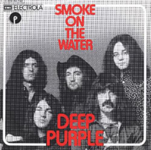 Deep Purple Smoke On The Water 7" vinyl single (7 inch record / 45) German DEE07SM131367