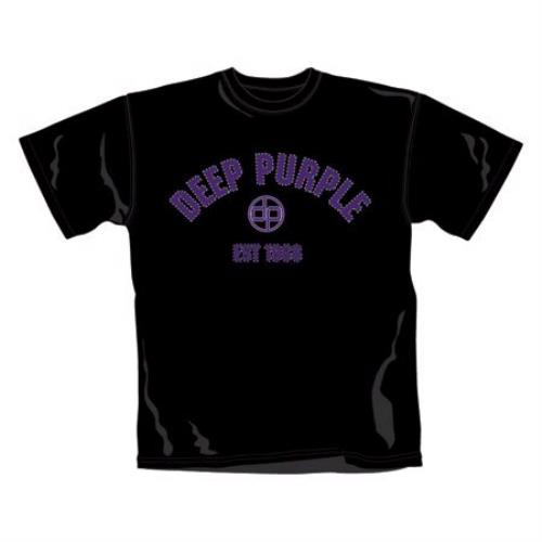 Deep Purple Stitch T-Shirt - Large t-shirt UK DEETSST404415