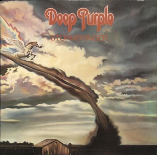 Deep Purple Stormbringer - 1st vinyl LP album (LP record) UK DEELPST553460