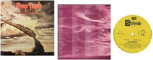 Deep Purple Stormbringer vinyl LP album (LP record) Turkish DEELPST189703