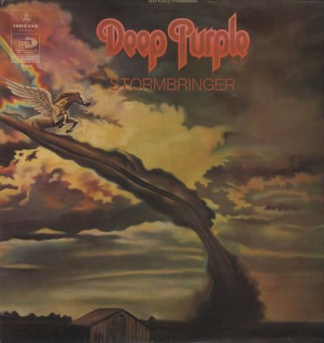 Deep Purple Stormbringer vinyl LP album (LP record) Colombian DEELPST374224