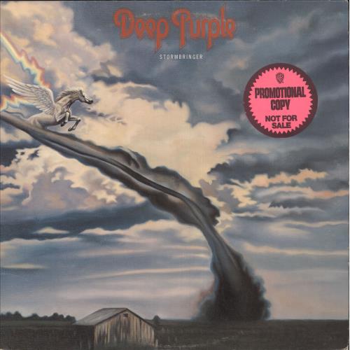 Deep Purple Stormbringer vinyl LP album (LP record) US DEELPST744466