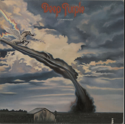 Deep Purple Stormbringer vinyl LP album (LP record) US DEELPST74640