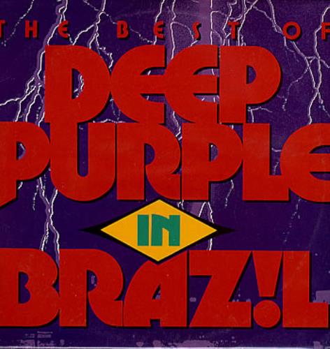 Deep Purple The Best Of Deep Purple In Brazil vinyl LP album (LP record) Brazilian DEELPTH87452