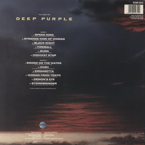 Deep Purple The Best Of Deep Purple vinyl LP album (LP record) UK DEELPTH564593