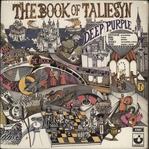 Deep Purple The Book Of Taliesyn - 3rd - EX vinyl LP album (LP record) UK DEELPTH776821