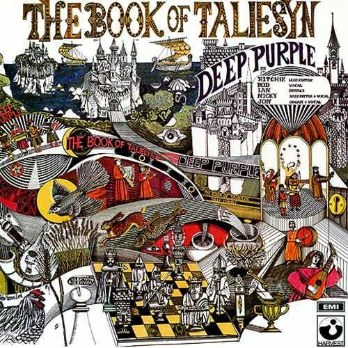 Deep Purple The Book Of Taliesyn CD album (CDLP) Japanese DEECDTH549342
