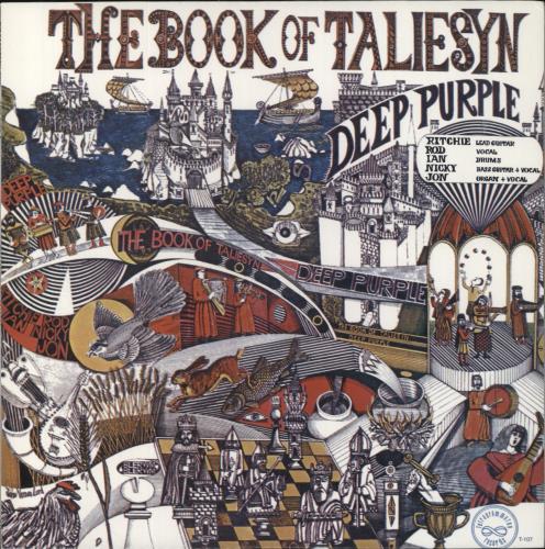 Deep Purple The Book Of Taliesyn vinyl LP album (LP record) US DEELPTH849612
