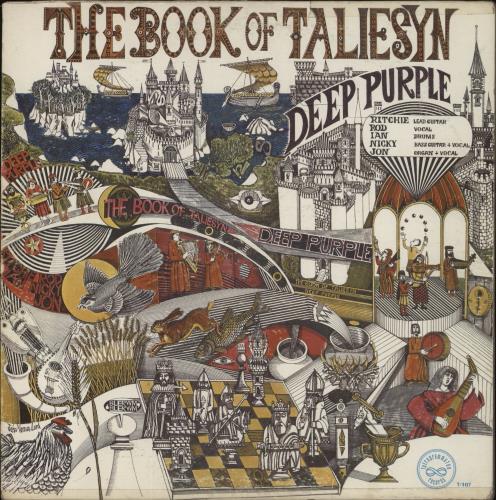 Deep Purple The Book Of Taliesyn vinyl LP album (LP record) US DEELPTH863559