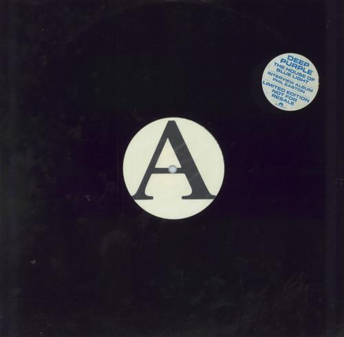 Deep Purple The House Of Blue Light - Interview Abum vinyl LP album (LP record) UK DEELPTH00997