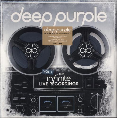 Deep Purple The Infinite Live Recordings Vol.1 - Sealed 3-LP vinyl record set (Triple LP Album) UK DEE3LTH782136