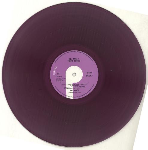 Deep Purple The Mark 2 Purple Singles - Purple Vinyl - VG vinyl LP album (LP record) UK DEELPTH702207