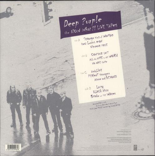 Deep Purple The Now What?! Live Tapes - 180gm 2-LP vinyl record set (Double LP Album) UK DEE2LTH866705