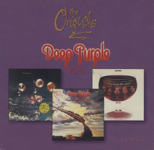Deep Purple The Originals - Volume 2 3-CD album set (Triple CD) UK DEE3CTH401890