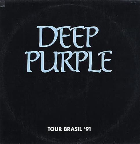 Deep Purple Tour Brasil 91 12" vinyl single (12 inch record / Maxi-single) Brazilian DEE12TO58682