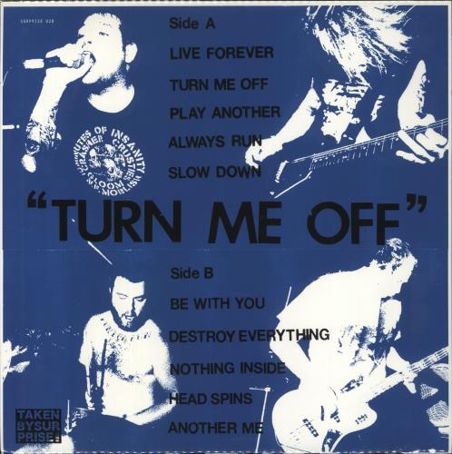 Deep Sleep Turn Me Off vinyl LP album (LP record) German 8NNLPTU856345