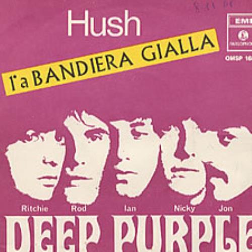Deep Purple Hush Italian 7" vinyl single (7 inch record / 45) (226704)