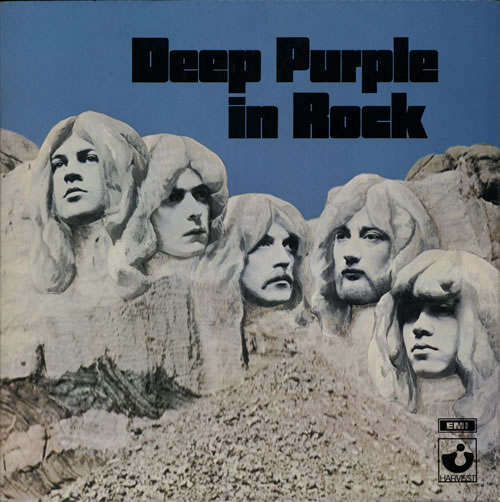 Deep Purple In Rock - 1st vinyl LP album (LP record) UK DEELPIN546062