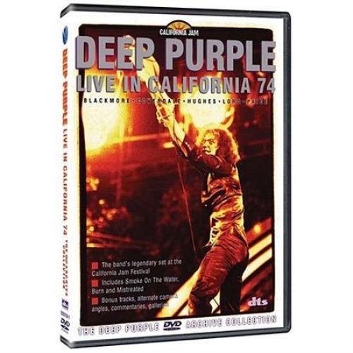 Deep Purple Live At The California Jam 1974 UK DVD (341651)