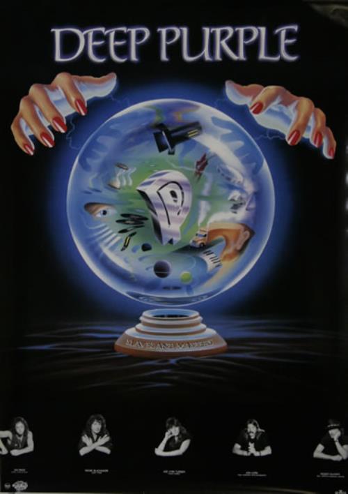 Deep Purple Slaves And Masters Japanese Promo poster (488432)