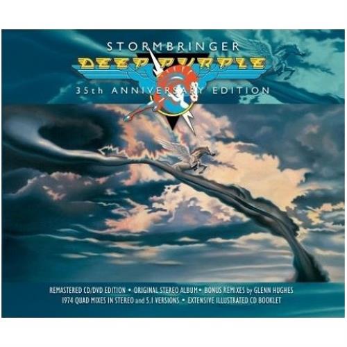 Deep Purple Stormbringer - 35th Anniversary Edition UK 2-disc CD/DVD set  (457855)