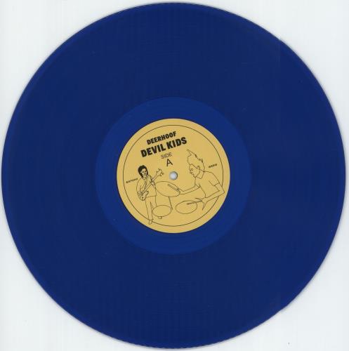 Deerhoof Devil Kids - Blue Vinyl - EX vinyl LP album (LP record) US 3KOLPDE871372