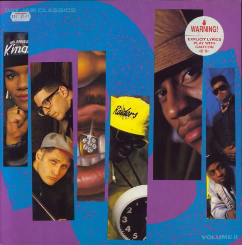 Def Jam Def Jam Classics - Volume II - Hype Stickered Sleeve vinyl LP album (LP record) UK DFJLPDE557724