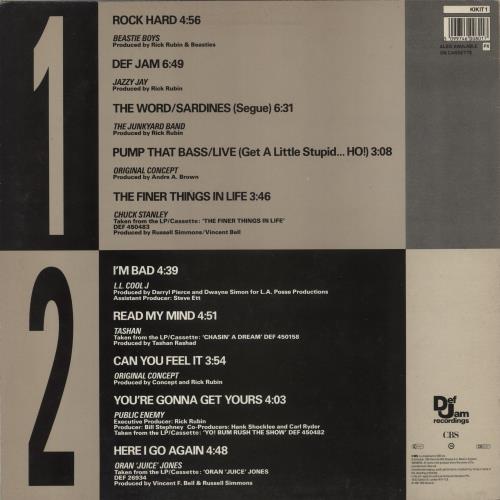 Def Jam Kick It! vinyl LP album (LP record) UK DFJLPKI112651