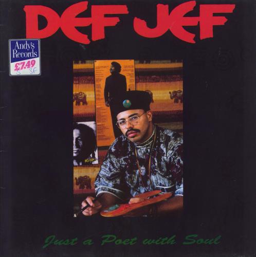 Def Jef Just A Poet With Soul vinyl LP album (LP record) UK Q4ILPJU832420