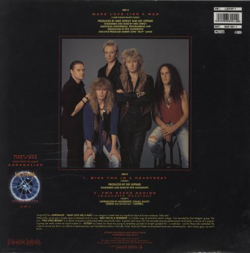 Def Leppard Adrenalize - Twelve Inch Single Picture Disc Set 12" vinyl picture disc (12 inch picture record) UK DEF2PAD760099