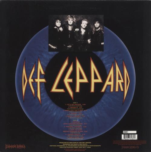 Def Leppard Adrenalize vinyl LP album (LP record) UK DEFLPAD892644