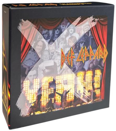 Def Leppard CD Collection Volume 3 CD Album Box Set UK DEFDXCD892335