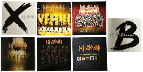 Def Leppard CD Collection Volume 3 CD Album Box Set UK DEFDXCD892335