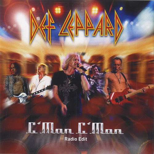 Def Leppard C'mon C'mon CD-R acetate US DEFCRCM456794