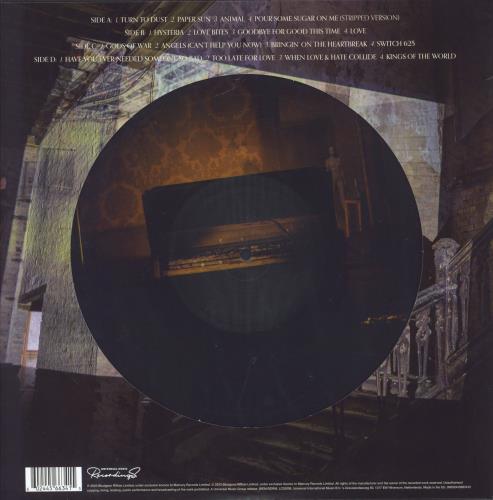 Def Leppard Drastic Symphonies picture disc LP (vinyl picture disc album) UK DEFPDDR829751