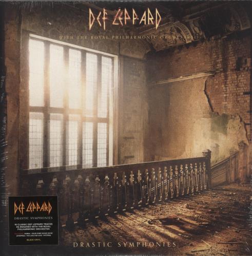 Def Leppard Drastic Symphonies 2-LP vinyl record set (Double LP Album) UK DEF2LDR872100