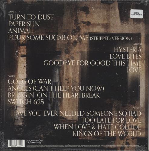 Def Leppard Drastic Symphonies 2-LP vinyl record set (Double LP Album) UK DEF2LDR872100