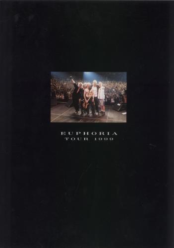 Def Leppard Euphoria Tour 1999/2000 tour programme UK DEFTREU160760
