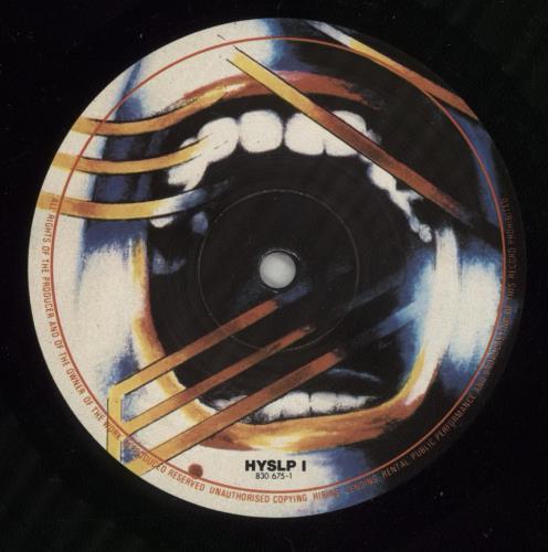 Def Leppard Hysteria - Hype Stickered vinyl LP album (LP record) UK DEFLPHY591832