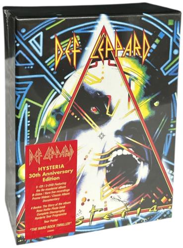 Def Leppard Hysteria: 30th Anniversary Edition - Sealed CD Album Box Set UK DEFDXHY876981