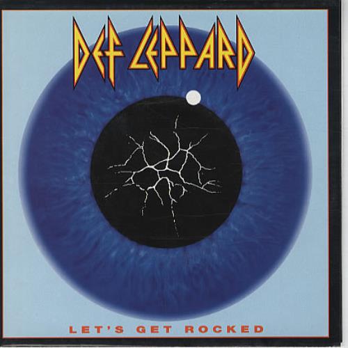 Def Leppard Let's Get Rocked - Poster Sleeve 7" vinyl single (7 inch record / 45) French DEF07LE16217
