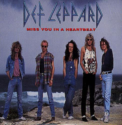 Def Leppard Miss You In A Heartbeat CD single (CD5 / 5") US DEFC5MI25636