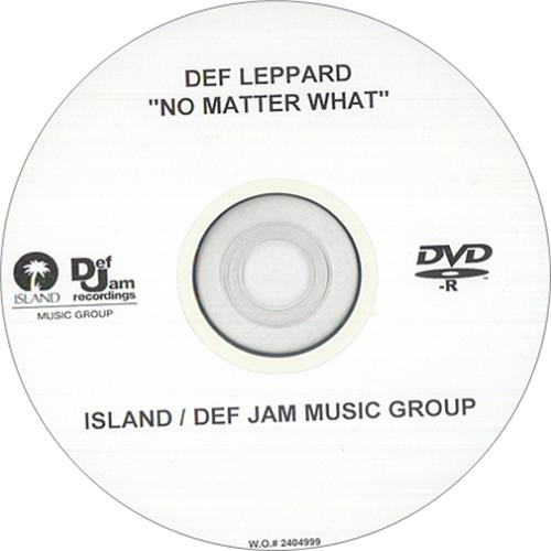Def Leppard No Matter What CD-R acetate US DEFCRNO422718