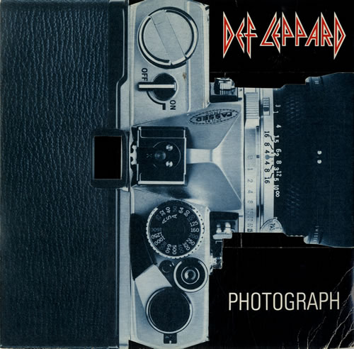 Def Leppard Photograph - Pop-up Camera Sleeve - EX 7" vinyl single (7 inch record / 45) UK DEF07PH580149
