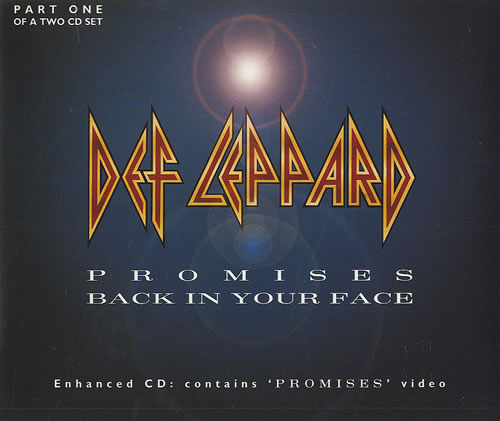 Def Leppard Promises - Part 1 CD single (CD5 / 5") UK DEFC5PR435470