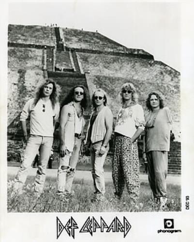 Def Leppard Retro Active media press pack UK DEFPPRE310891