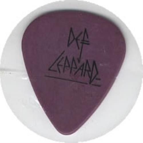 Def Leppard Rick Savage Signature Guitar Plectrum guitar pick US DEFGPRI306964