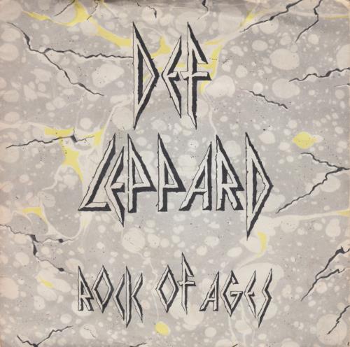 Def Leppard Rock Of Ages - EX 7" vinyl single (7 inch record / 45) UK DEF07RO637402